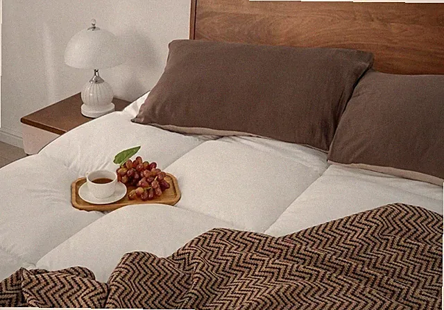 4522 TWIN Mattress Topper Pillow Top 3D Mattress Bed Cover Queen Rose White