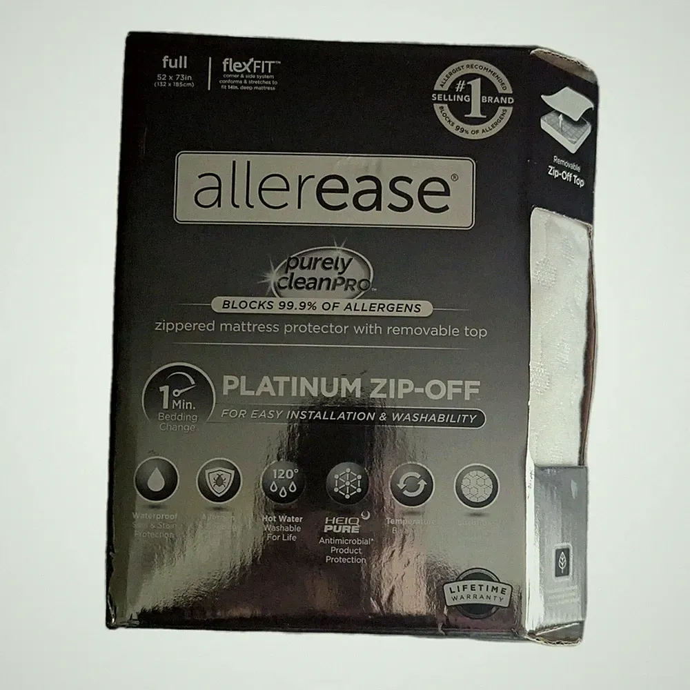 BED MATTRESS COVER PROTECTORS Temperature Balancing Full Sz Bed