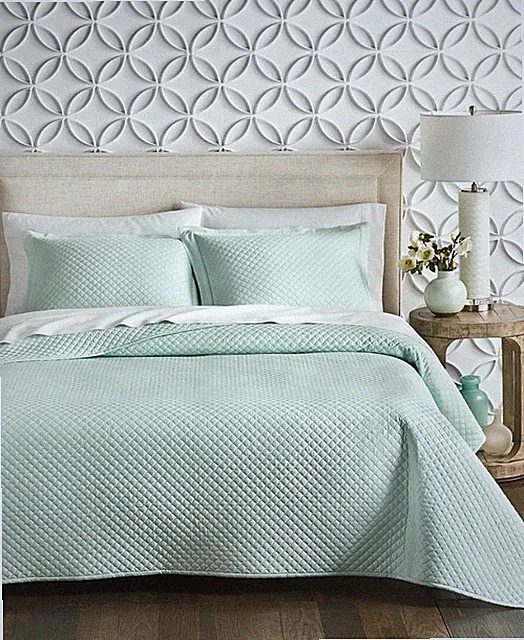 Charter Club Damask Quilted Cotton 3-Pc. Coverlet Set, King, Exclusively at Macy