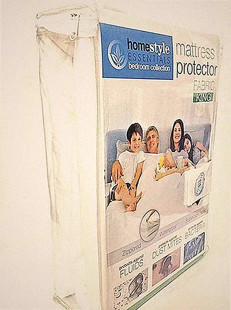 Fabric Mattress Cover-Waterproof & Dust Mite Proof Mattress Protector- King Size