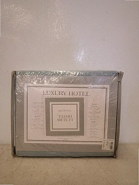 LUXURY HOTEL King Bedskirt - Blue