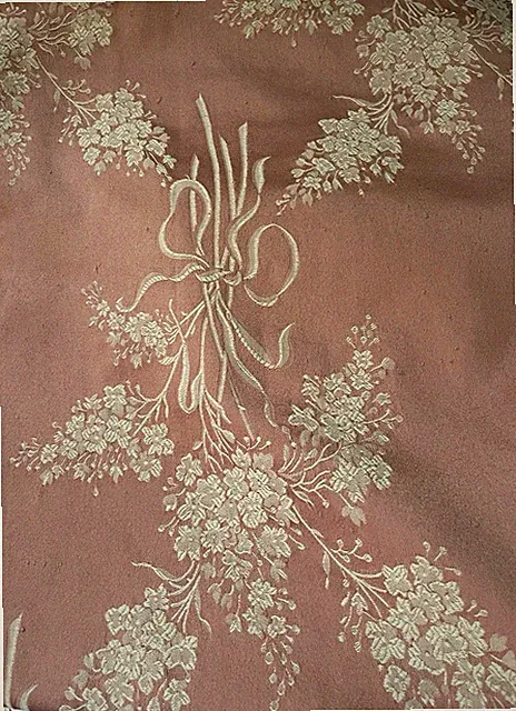 WATERFORD Amadeus Queen Duvet 3-Pc Set Jacquard Damask Pink Floral $470 READ