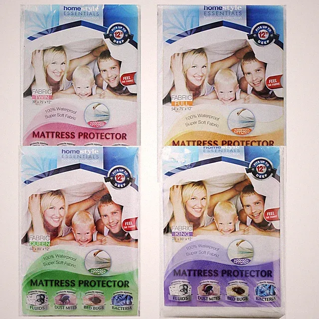 Waterproof Mattress Protector Fabric Mattress Cover Breathable Bed Protector